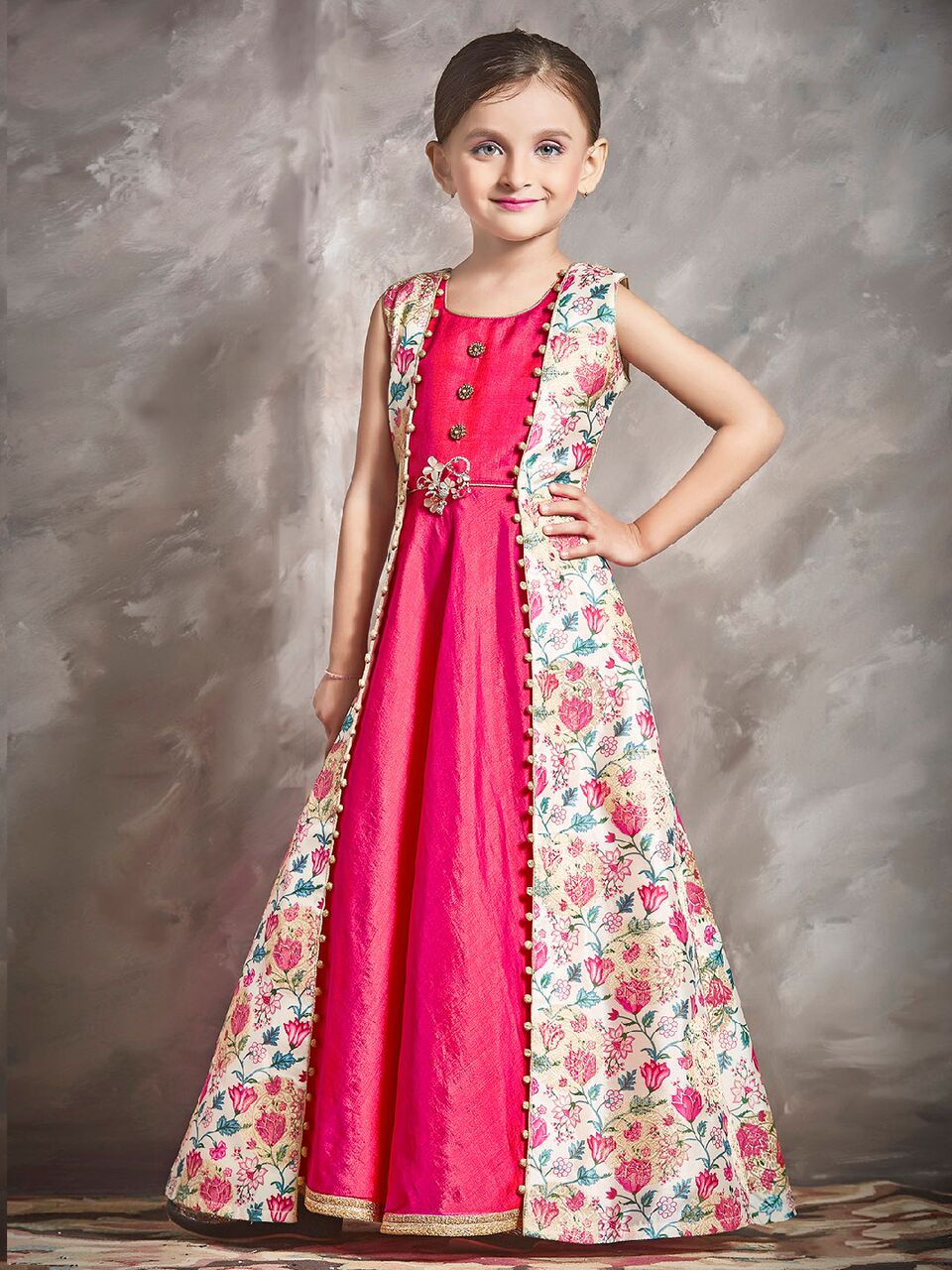 12 years girl long dress