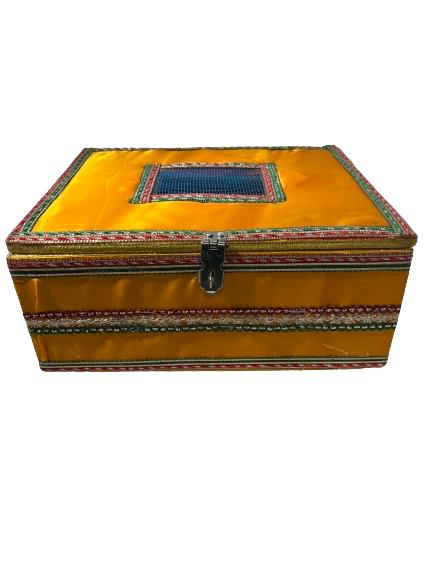 Makhmal Traditional Design Foldable Japiji for Laddu Gopal - 11.20 x 5.00