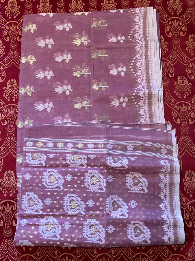 Dhakai Jamdani Saree