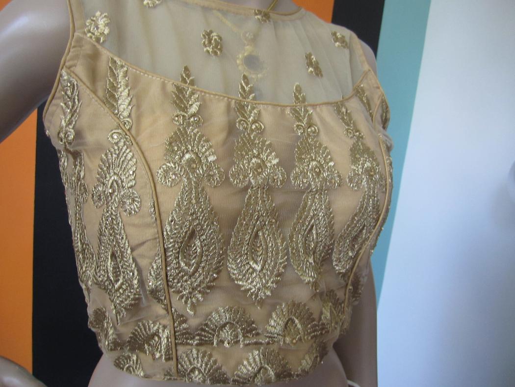 designer net blouse