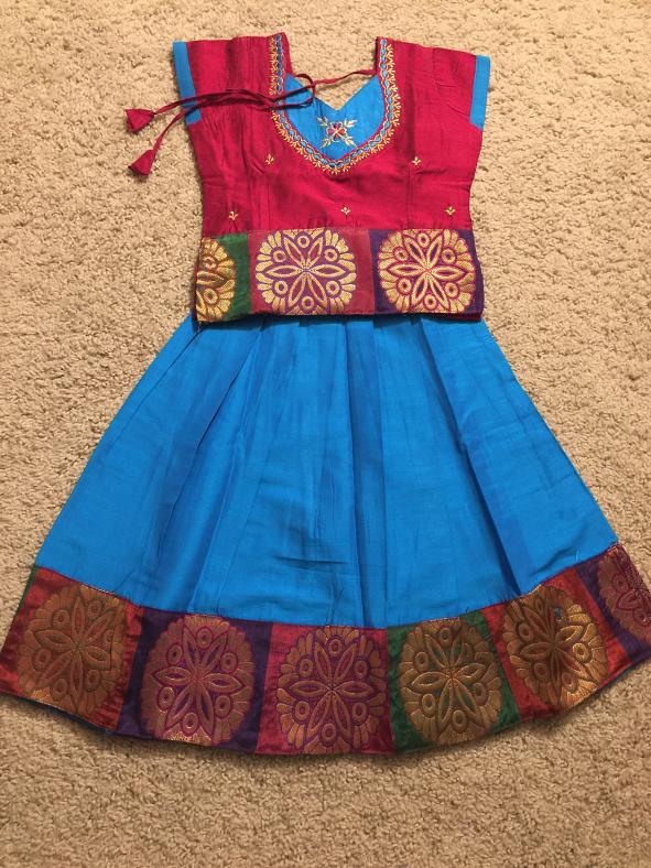 3 year girl traditional dress