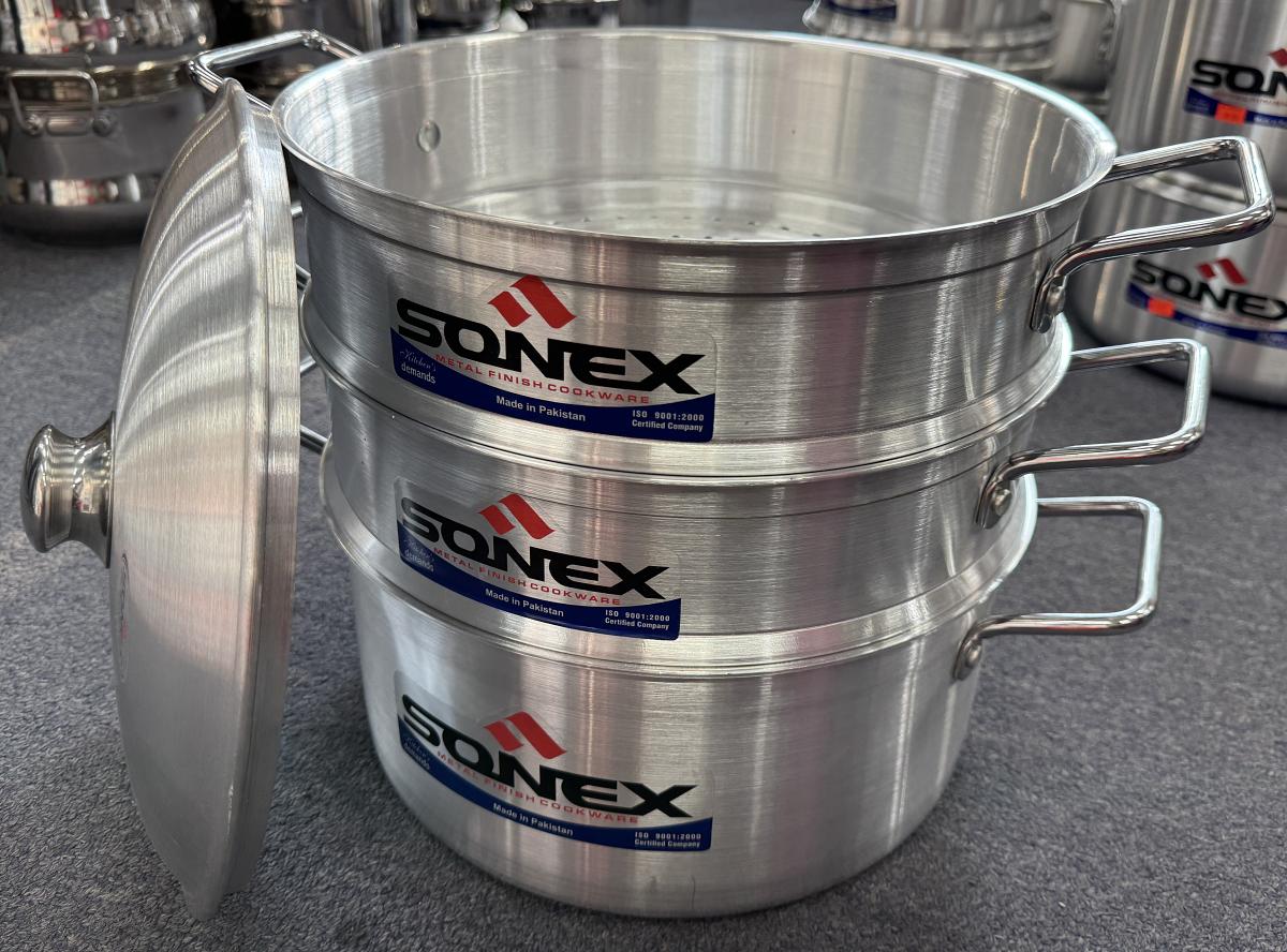Steamer 3 Layer, Brand: Sonex, 32 CM, Sonex Galaxy Steamer Pan Steamer 3 Layer, Brand: Sonex, 32 CM, Sonex Galaxy Steamer Pan