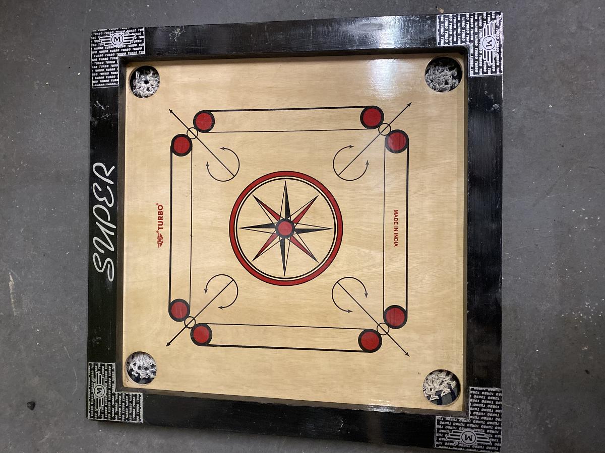 Kids Size Carrom Board With Coins Striker 40841 Buy Carrom