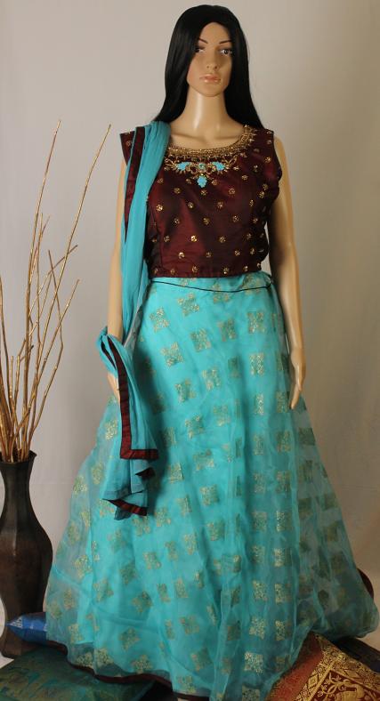skirt and top for party wear
