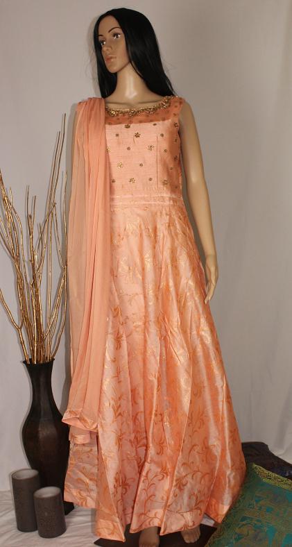 peachmode western gown