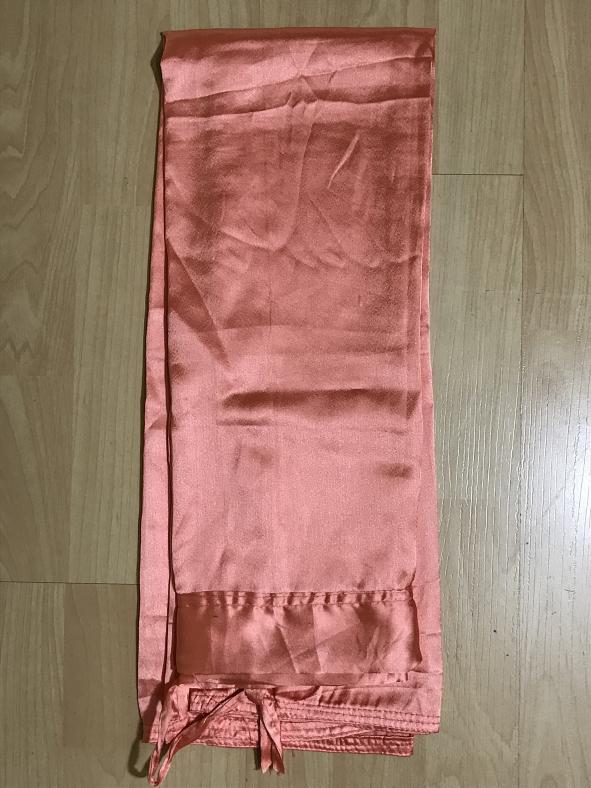 Salmon  Satin Petticoat / Underskirt / Inskirt For Sarees (XXL)