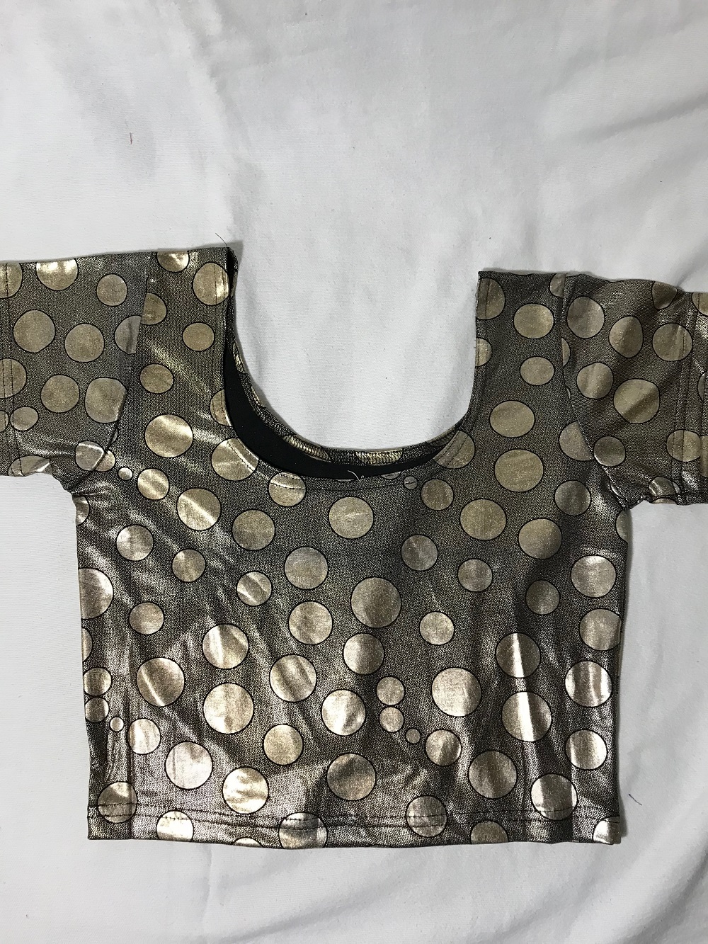 copper colour blouse material