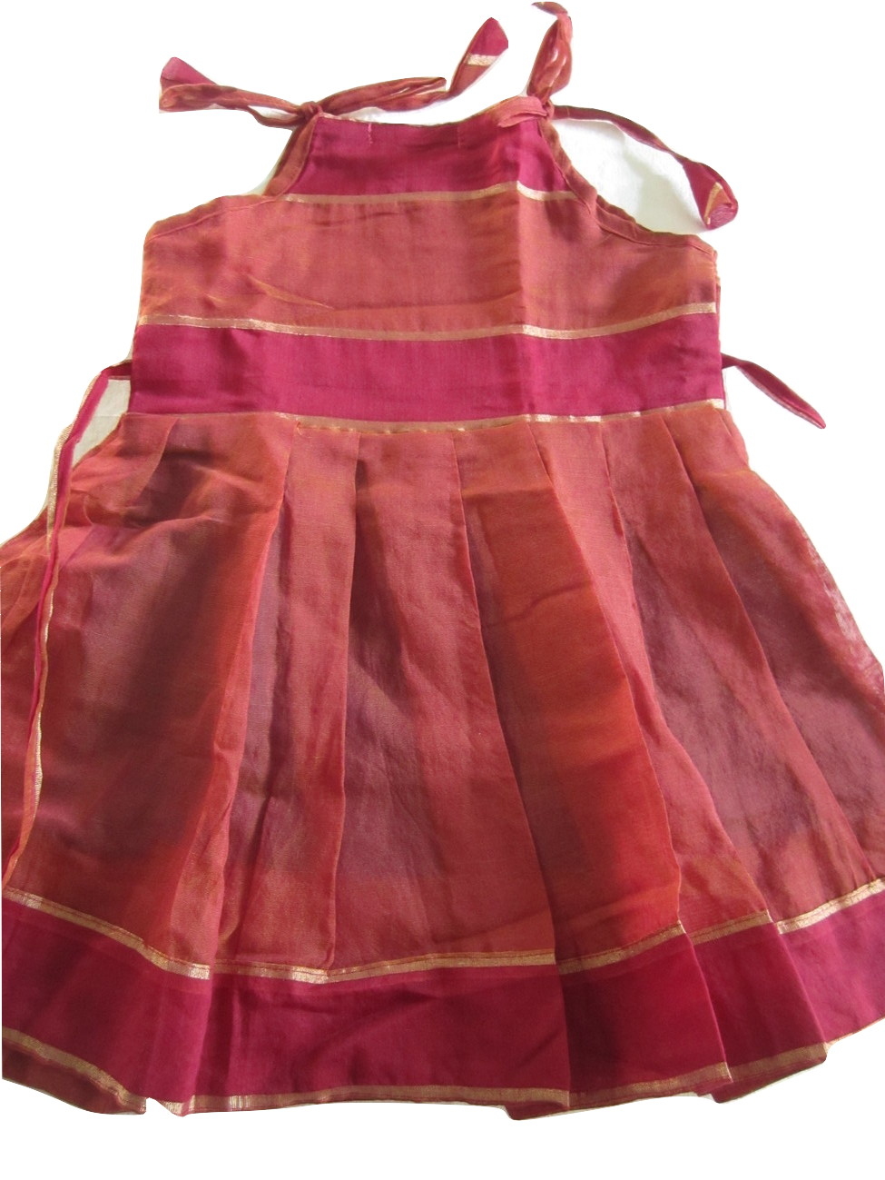 silk gown for baby girl