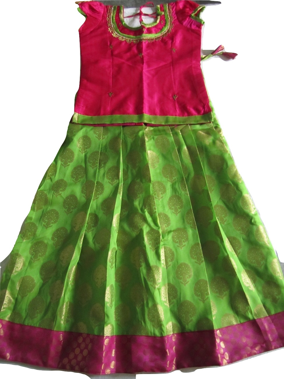 pattu pavadai for 12 year old