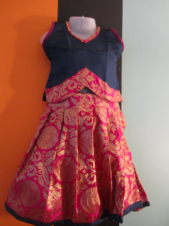 pattu langa for infants