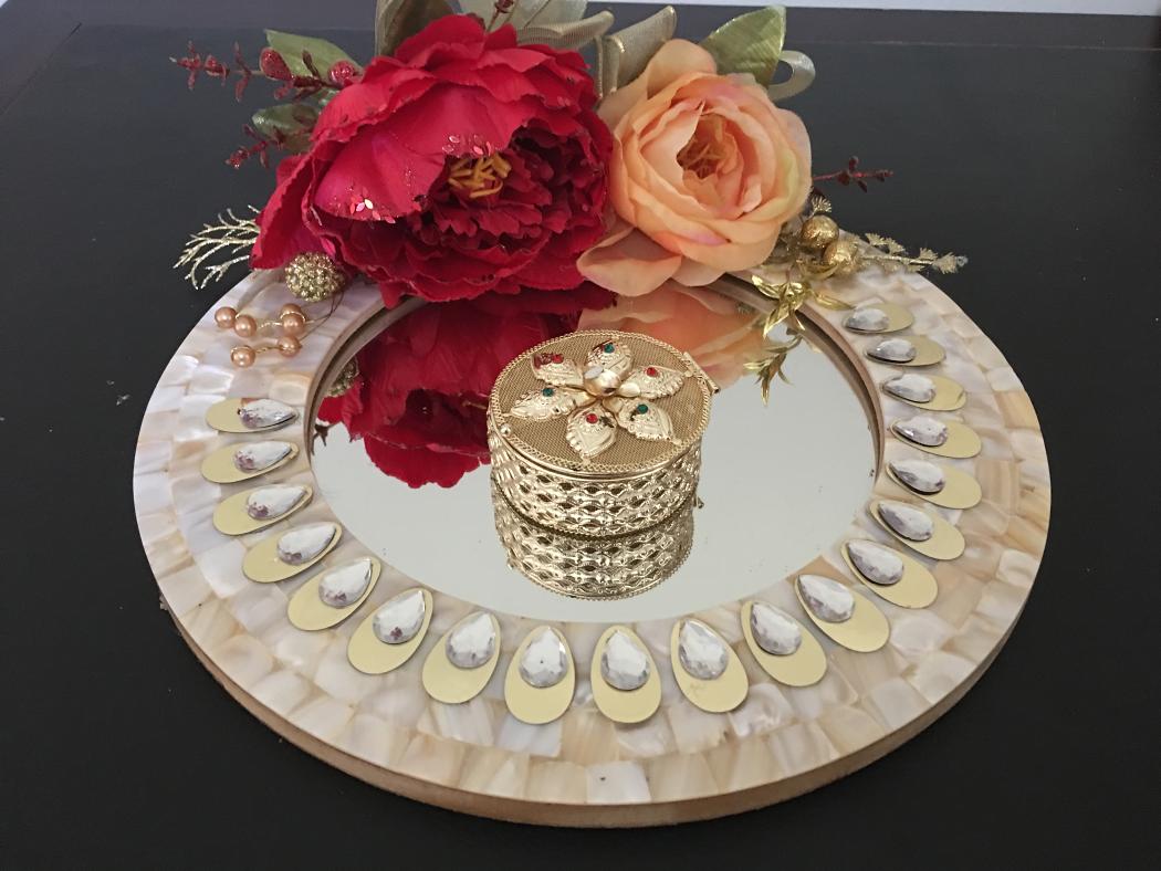 Ring Dish/Tray/Platter, Indian Wedding Ring Tray #34548 | Buy Online ...