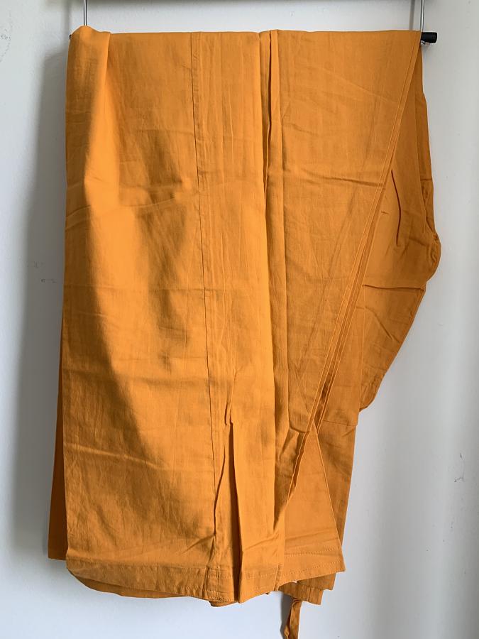 Mustard Summer Cotton Salwar Pant