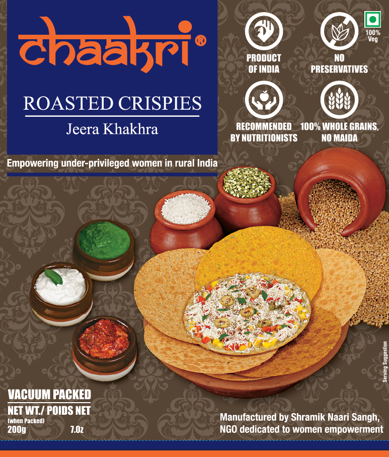 Chaakri Jeera Khakhra 200g