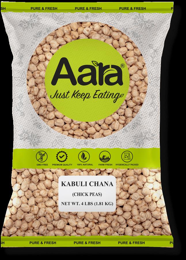 Wholesale Aara Kabuli Chana - 4 lb  - 10 Pack (1 Case)