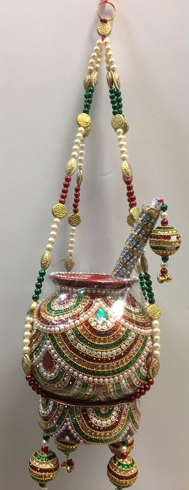 Fancy Hanging Matka for Pooja / Home Decor #26589 | DesiClik.com, USA