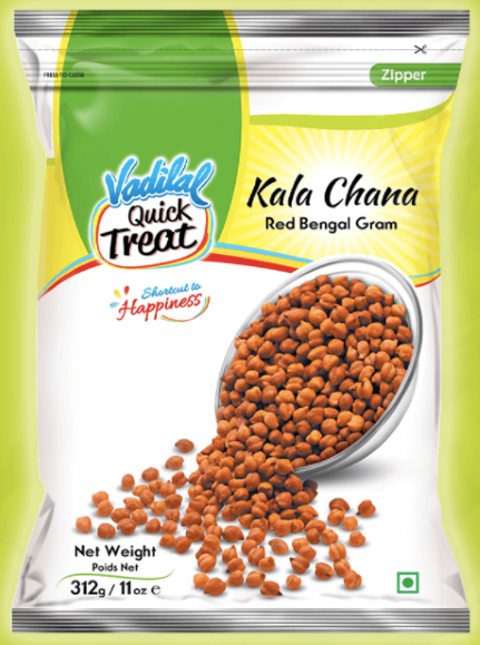 Vadilal Kala Chana / Red Bangal Gram - (312g / 11oz)