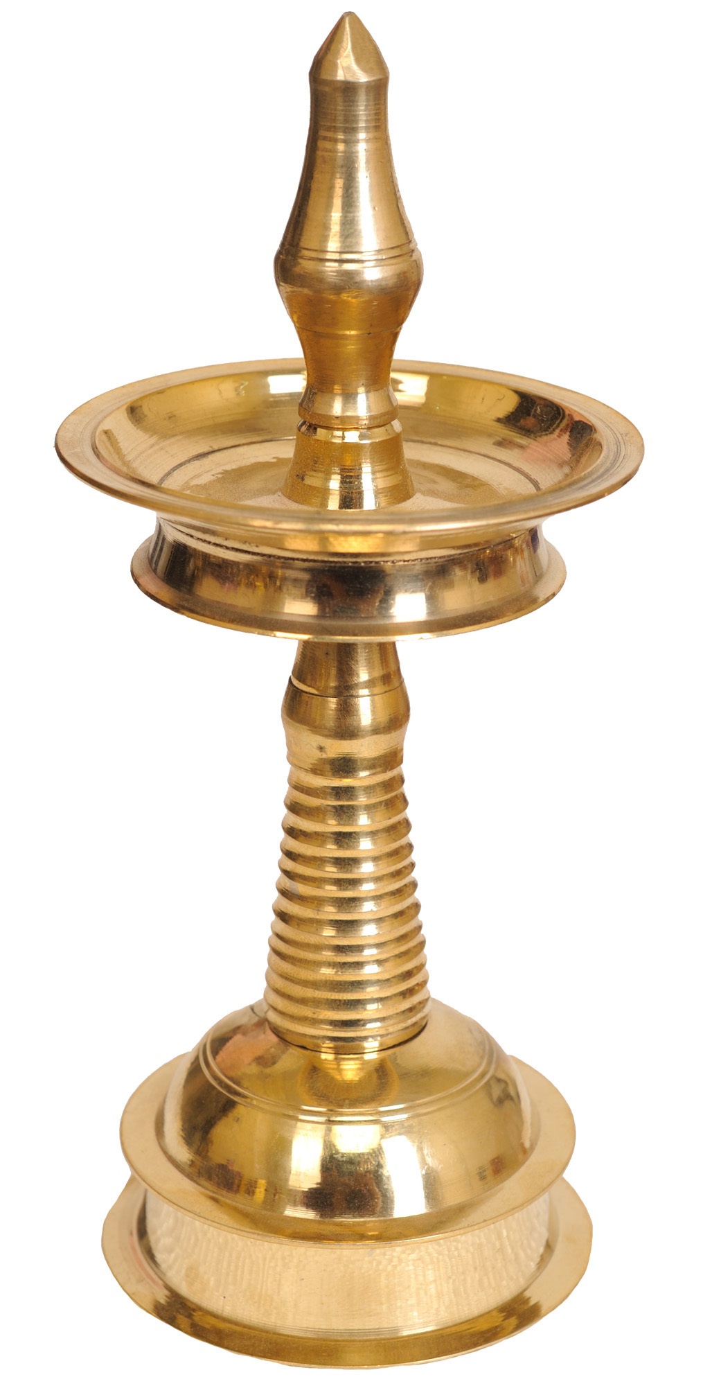Traditional Kerala Puja Brass Lamp 7 Inches