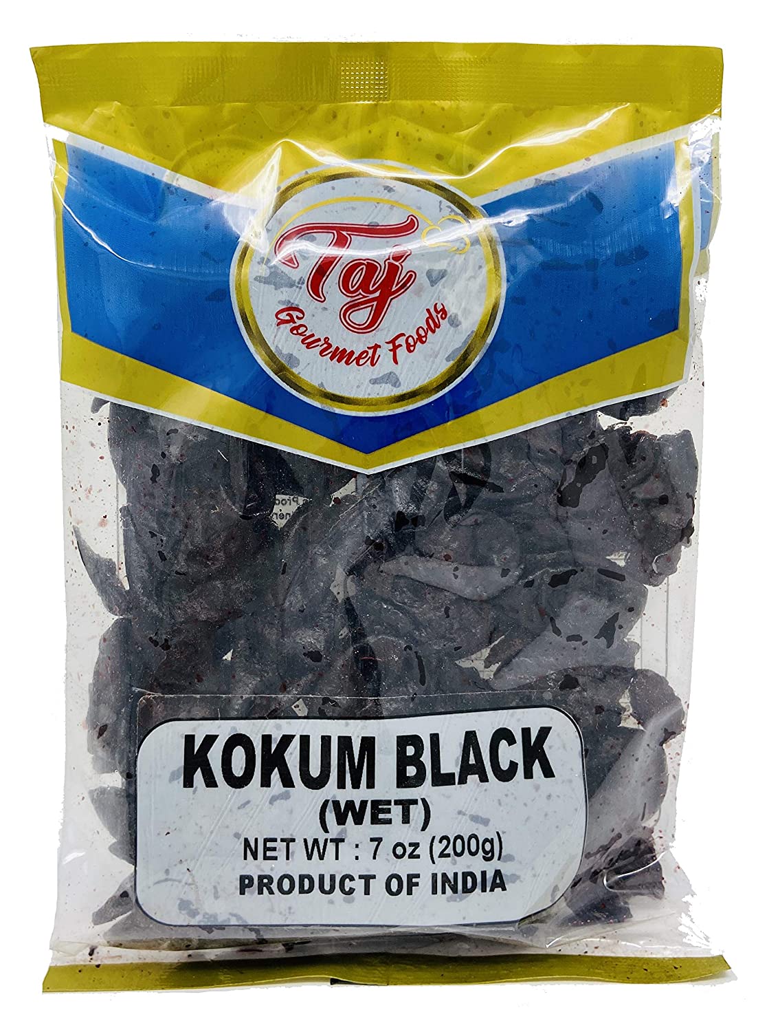 TAJ Premium Indian Black Kokum (Wild Mangosteen), 7-Ounce