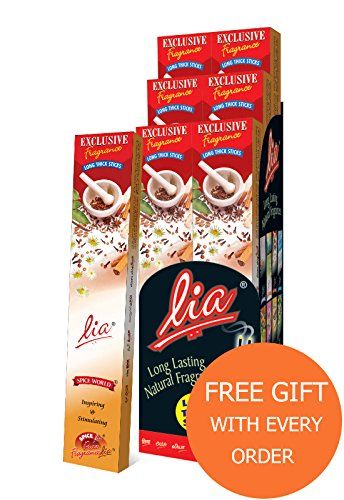Cycle Brand Lia Premium Thick Incense Sticks Spice Agarbatti 240 Sticks Cycle Brand Lia Premium Thick Incense Sticks Spice Agarbatti 240 Sticks