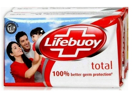 Lifebuoy Indian cosmetic Soap Germ Protection Pack of 5
