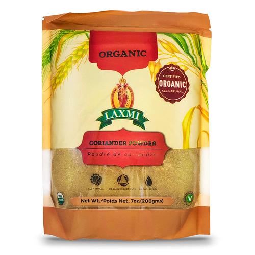 Laxmi Organic Coriander Powder, Certified Organic, All Natural, Organic Ing Laxmi Organic Coriander Powder, Certified Organic, All Natural, Organic Ing