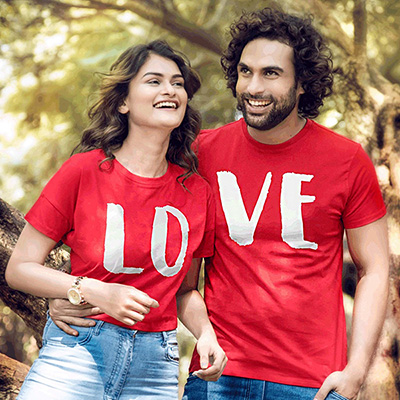 LOVE Combo Couples's T-shirt