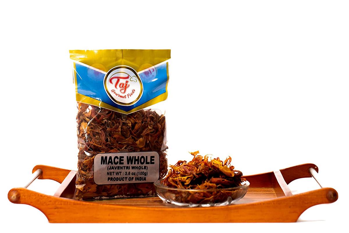 TAJ Premium Indian Mace Whole, Javathri, 3.5-Ounce