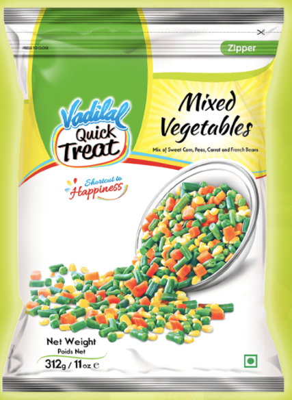 Vadilal Mixed Vegetables - (312g / 11oz)