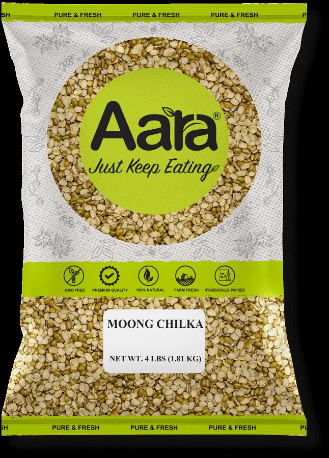 Wholesale Aara Moong Chilka (Green Gram Split) - 4 lb - 10 Pack (1 Case) Wholesale Aara Moong Chilka (Green Gram Split) - 4 lb - 10 Pack (1 Case)