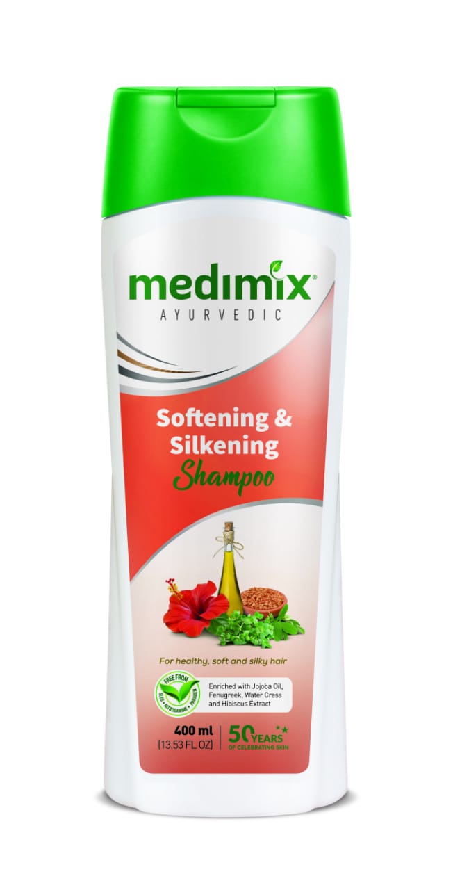 Medimix Softening and silkening shampoo 400ml