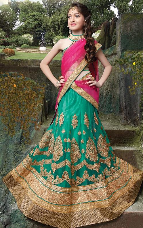 lehenga choli for 11 year girl