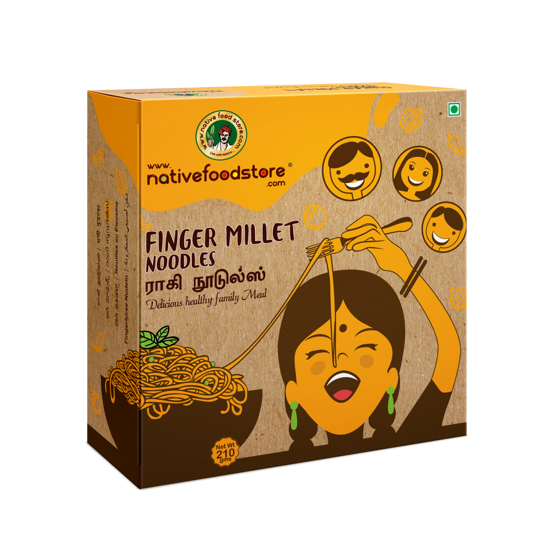 Millet Noodles Finger (Ragii) 210gms