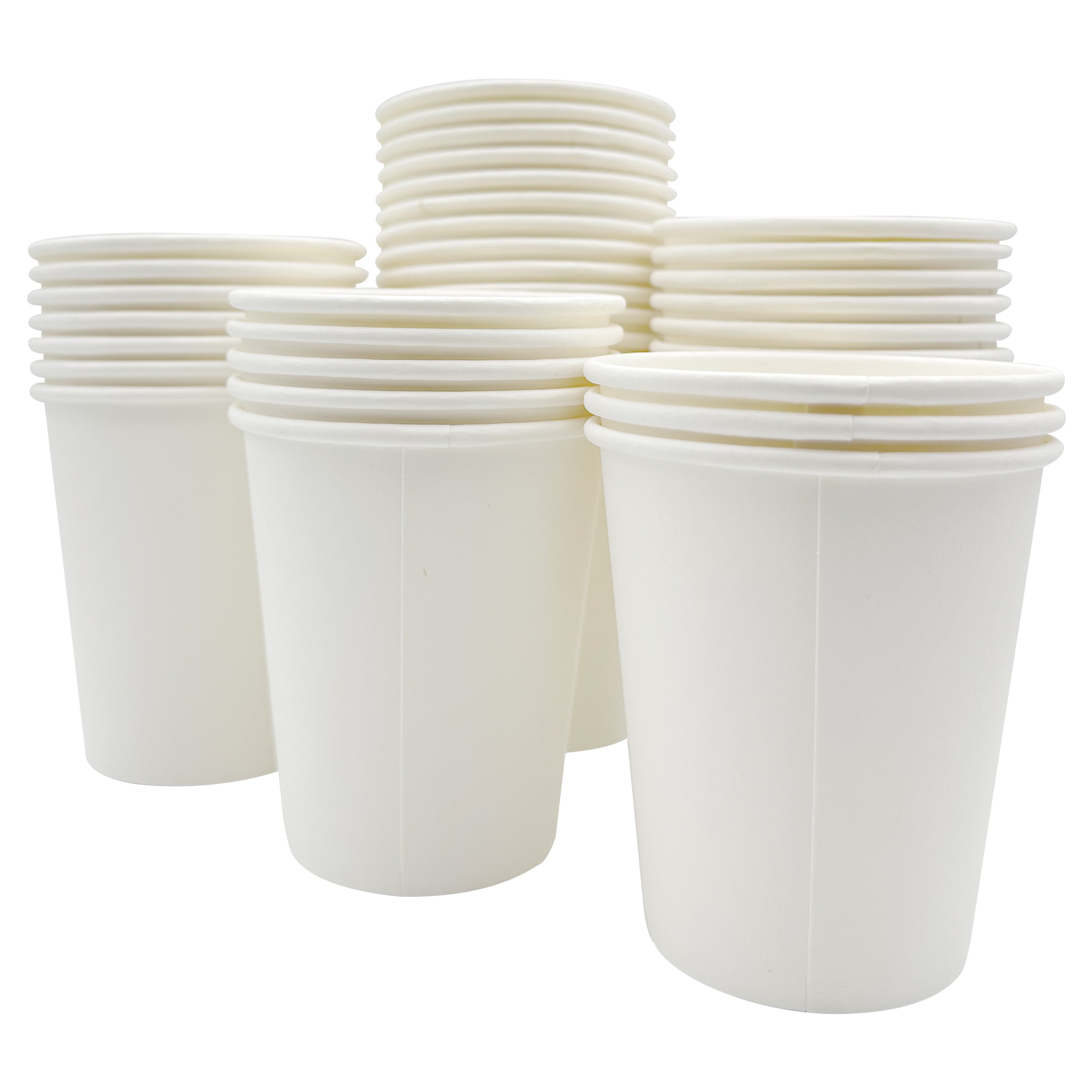 Three Leaf 8 Oz. Paper Cold Cups, (White) 1000 Ct. (20 Packs Of 50) Three Leaf 8 Oz. Paper Cold Cups, (White) 1000 Ct. (20 Packs Of 50)