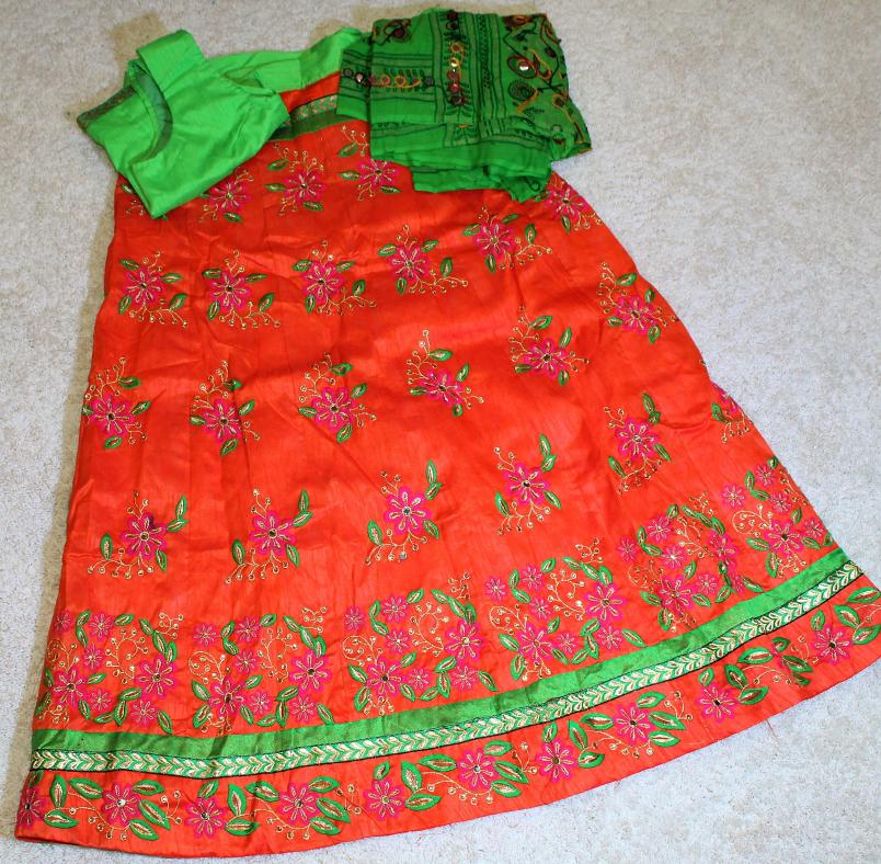 lacha choli dress
