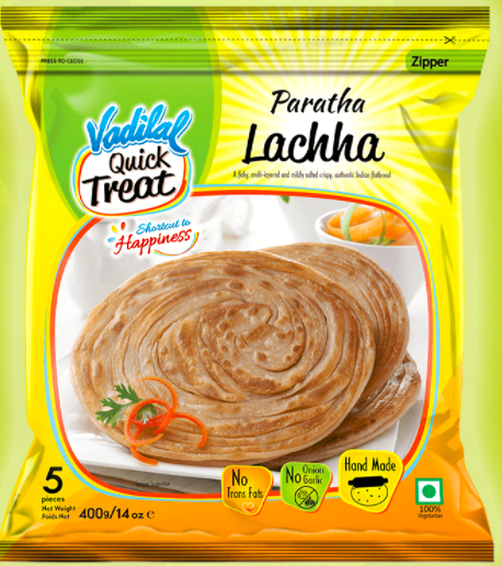 Vadilal Paratha Lachha - (400g / 14oz)