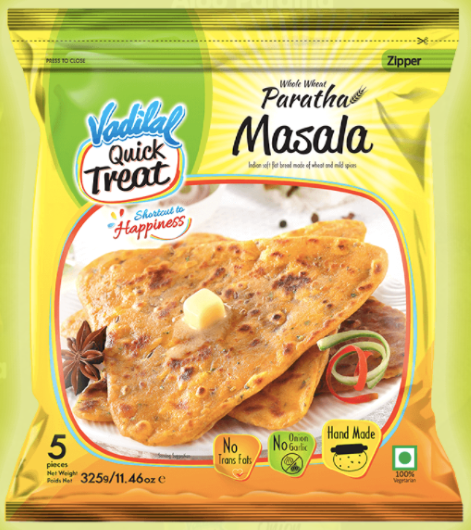 Vadilal Paratha Masala (Whole Wheat) - 325g / 11.46oz