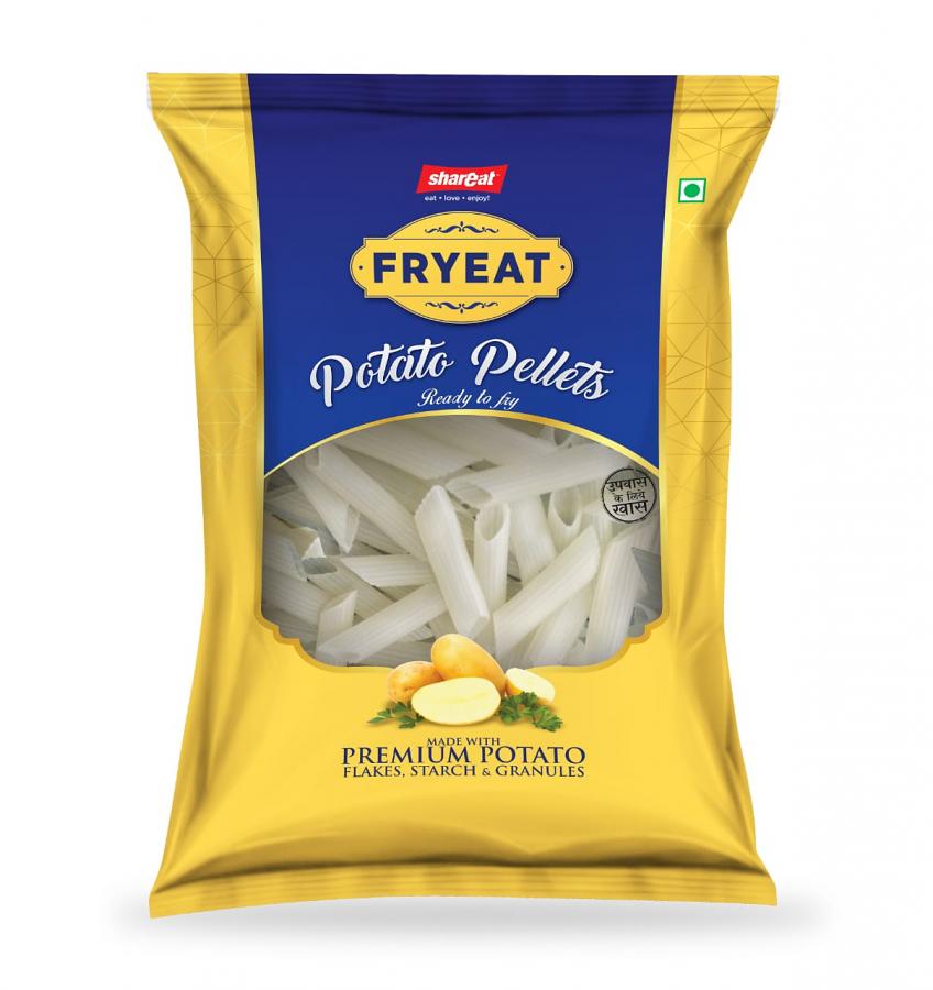 3 X 100g FryEat Penne Potato Pellets 100G