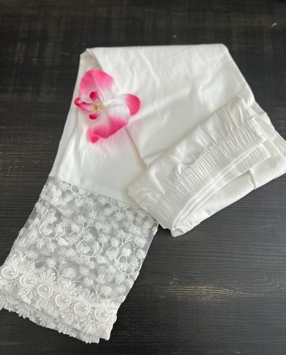 Tulip Pants w/ Lace Work - Size 40 - 46