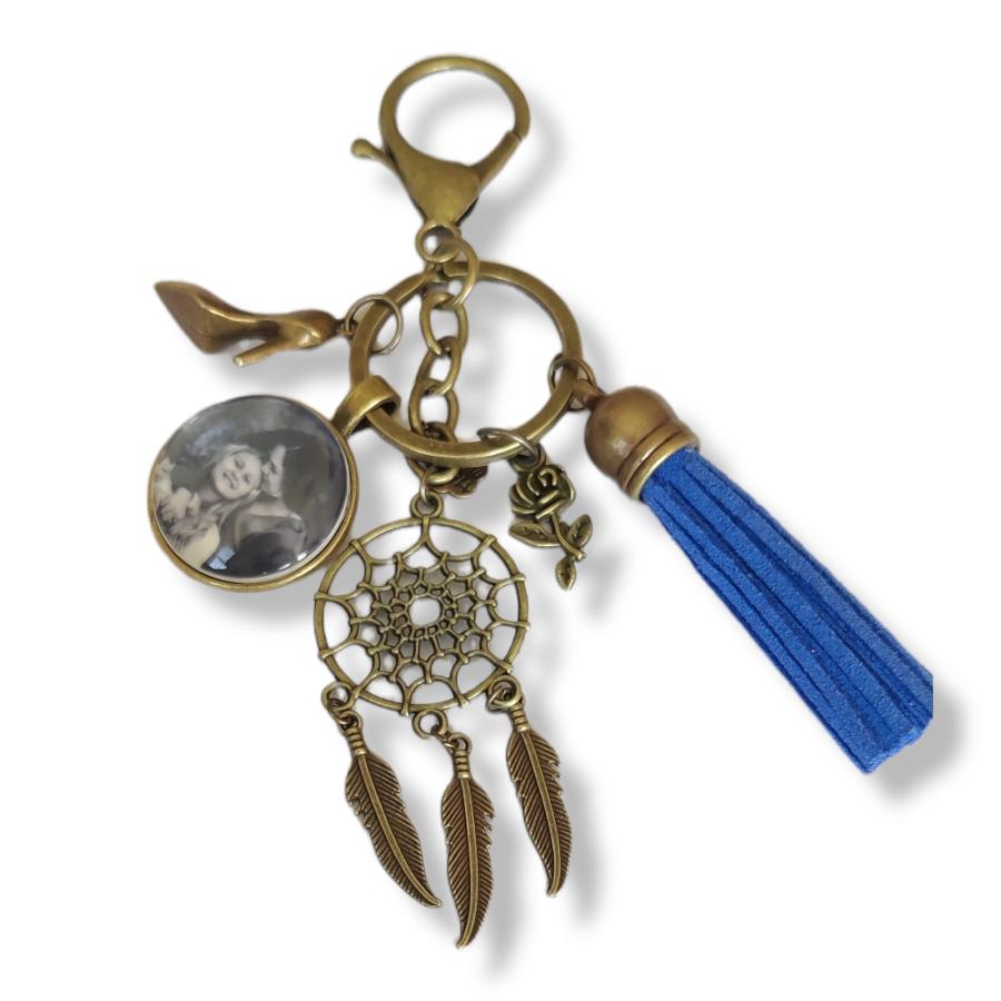 Picture Keychain, Customized Photo Gift, Personalized Mothers Day Gift  