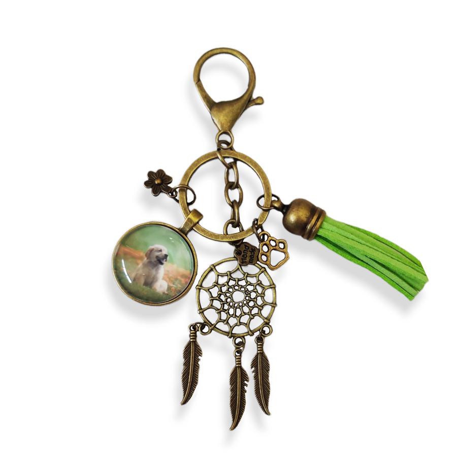 Picture Keychain, Customized Photo Gift, Personalized Gift for Dog Lover Picture Keychain, Customized Photo Gift, Personalized Gift for Dog Lover