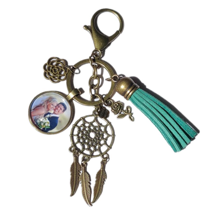 Picture Keychain, Customized Photo Gift, Personalized Wedding Gift Picture Keychain, Customized Photo Gift, Personalized Wedding Gift