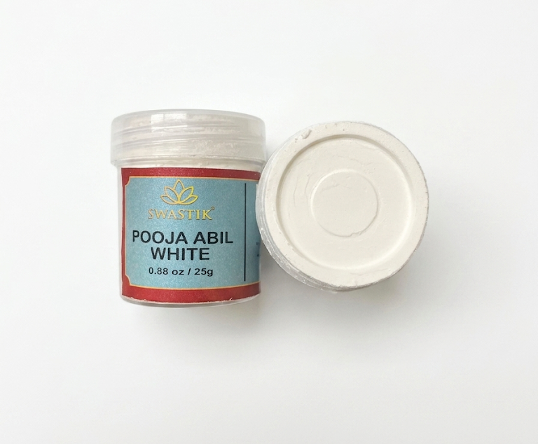 Swastik - Pooja Abil White Net Wt: 0.88 oz (25gm)