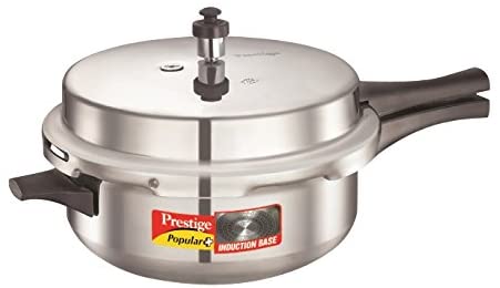 Prestige 10212 Popular Plus Induction Base Senior Deep Pan, 6 Litres