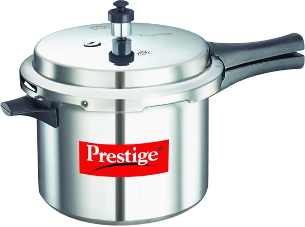 Prestige Popular Pressure Cooker, 5 L, Silver