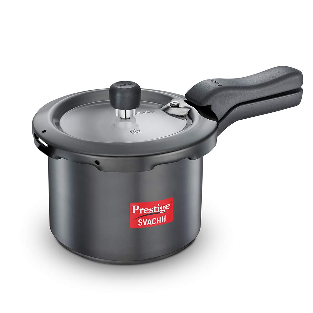 Prestige Svachh Litre Pressure Cooker with Hard Anodized Body