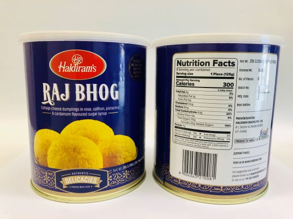 Haldiram's Raj Bhog - 2lbs / 1000g