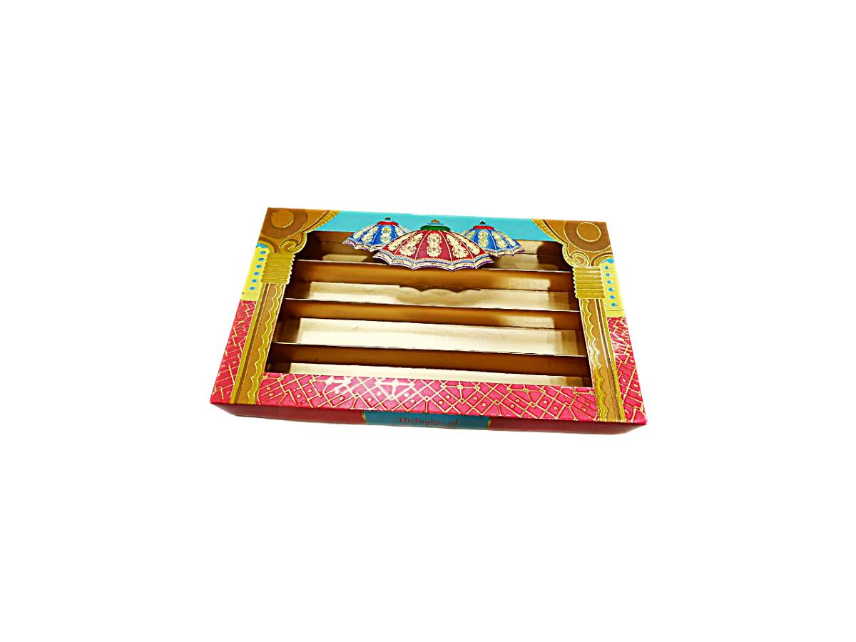 24 Pcs Fancy Traditional Umbrella Design Sweet Box - (500 kg - 1 kg) 24 Pcs Fancy Traditional Umbrella Design Sweet Box - (500 kg - 1 kg)