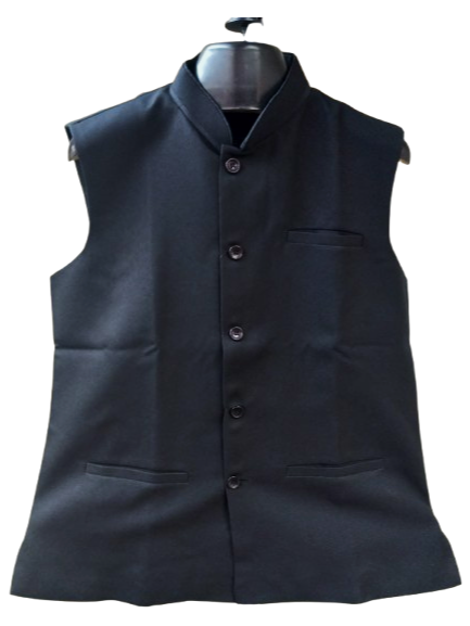 Plain Colour Sleeveless Jacket (Bandi, Modi Jacket) # 5