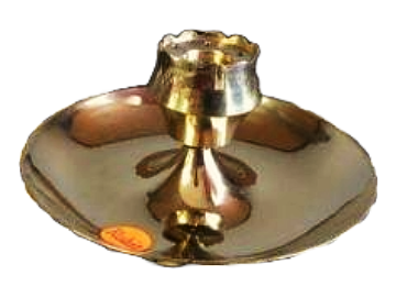 Brass Agarbatti Stand (Incense Stick Holder) for Puja 5"