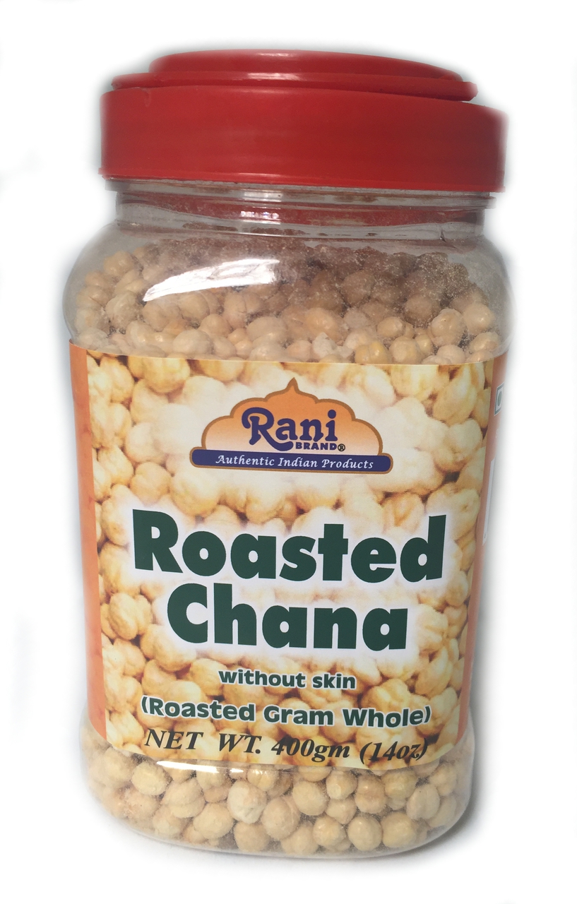 Rani Roasted Chana No Skin JAR 400Gm